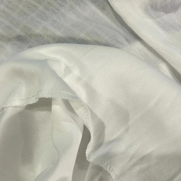 NEW with tags (NWT) Francesca’s White Cotton Mini Dress - Picture 9 of 10